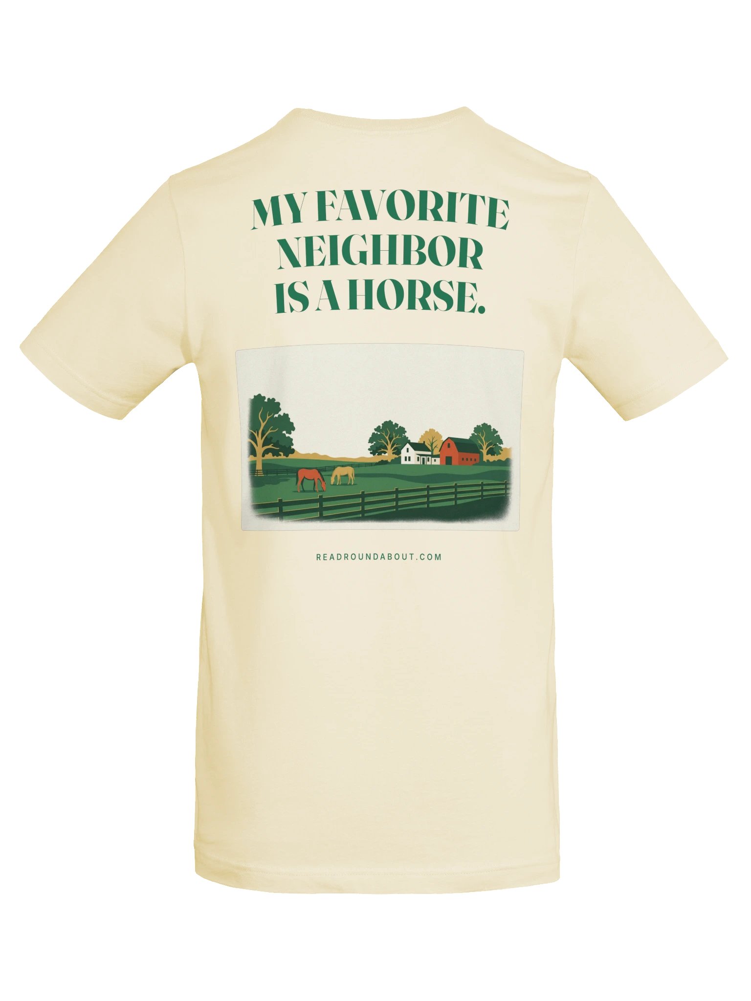 Favorite Neighbor Tee (Cream) product image (6)