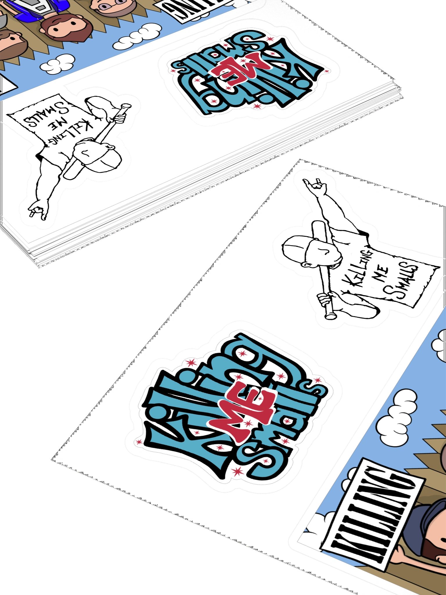 KMS Assorted Sticker Sheet #2 product image (4)