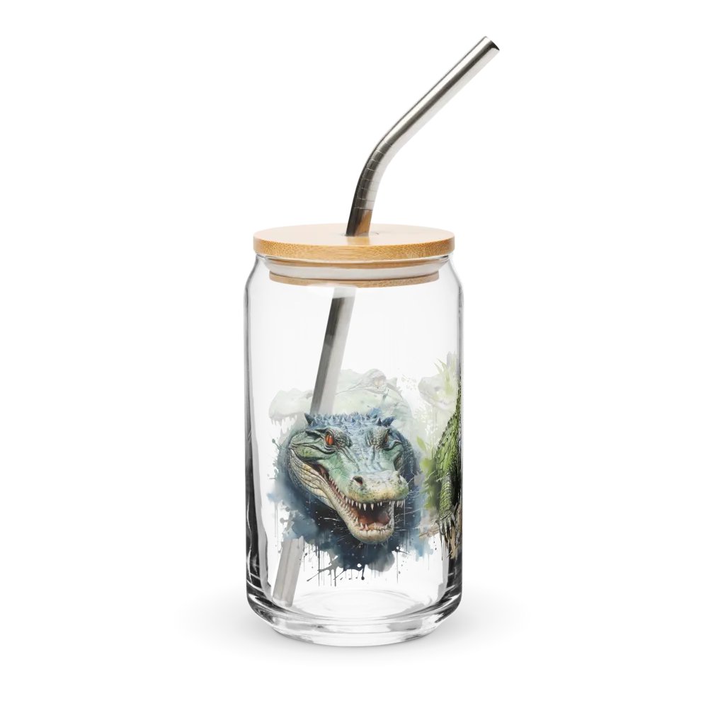 Alligator Can Shaped Glass product image (4)
