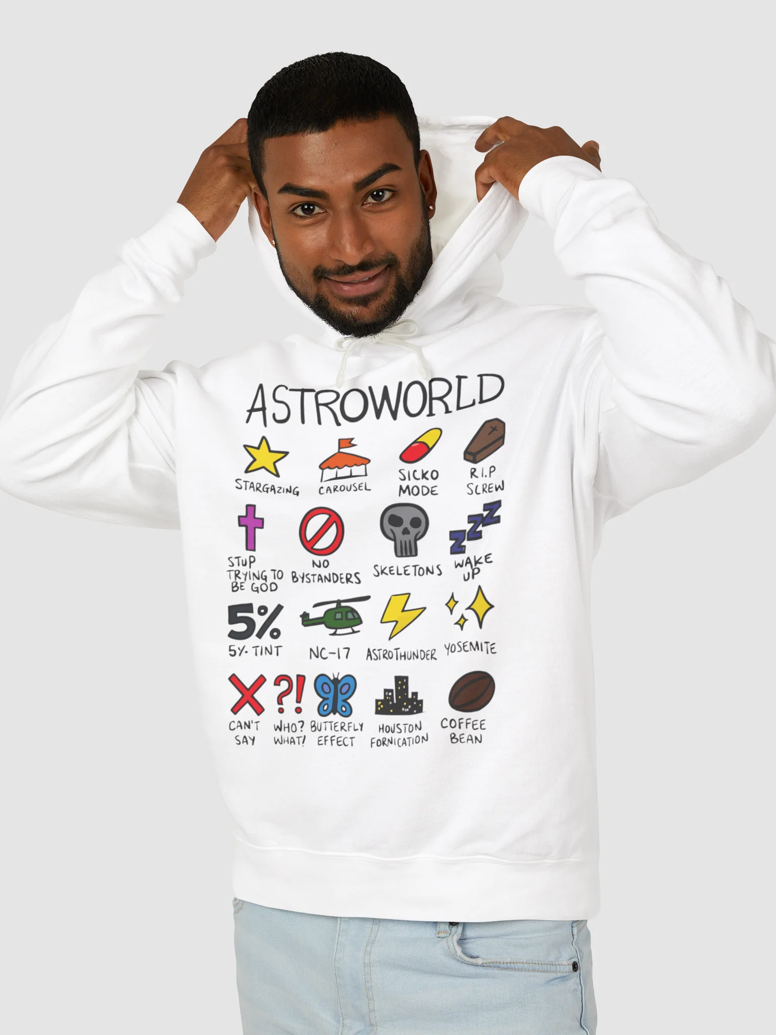Travis Scott Astroworld Notebook Hoodie product image (3)
