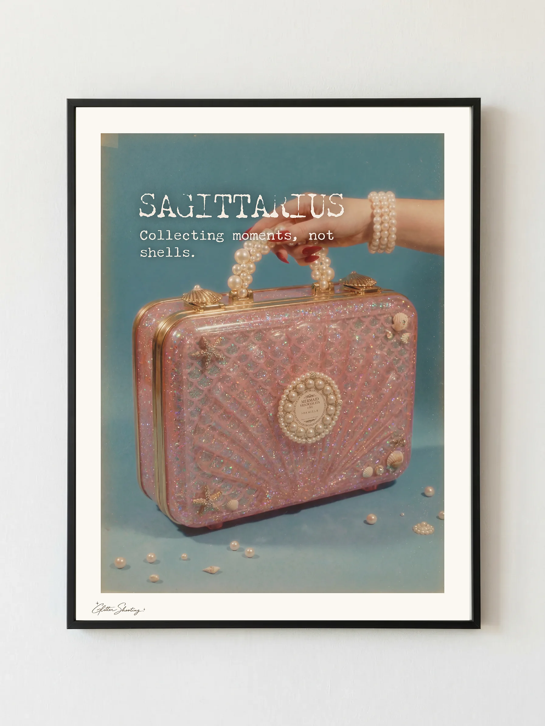 Sagittarius Mermaid Zodiac Art Print product image (2)