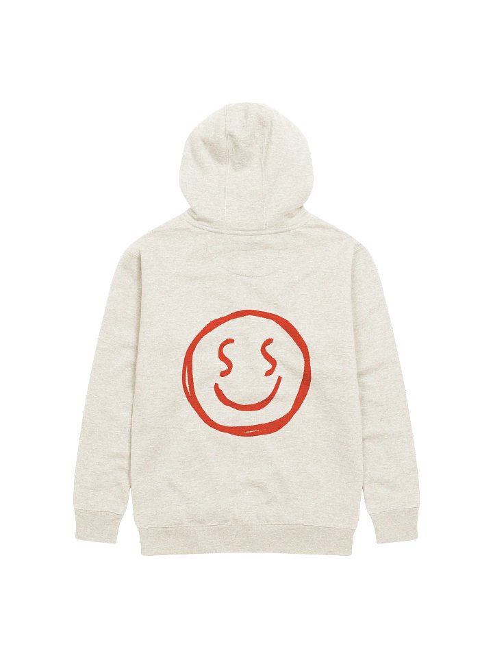 Silly Smile Hoodie White product image (2)