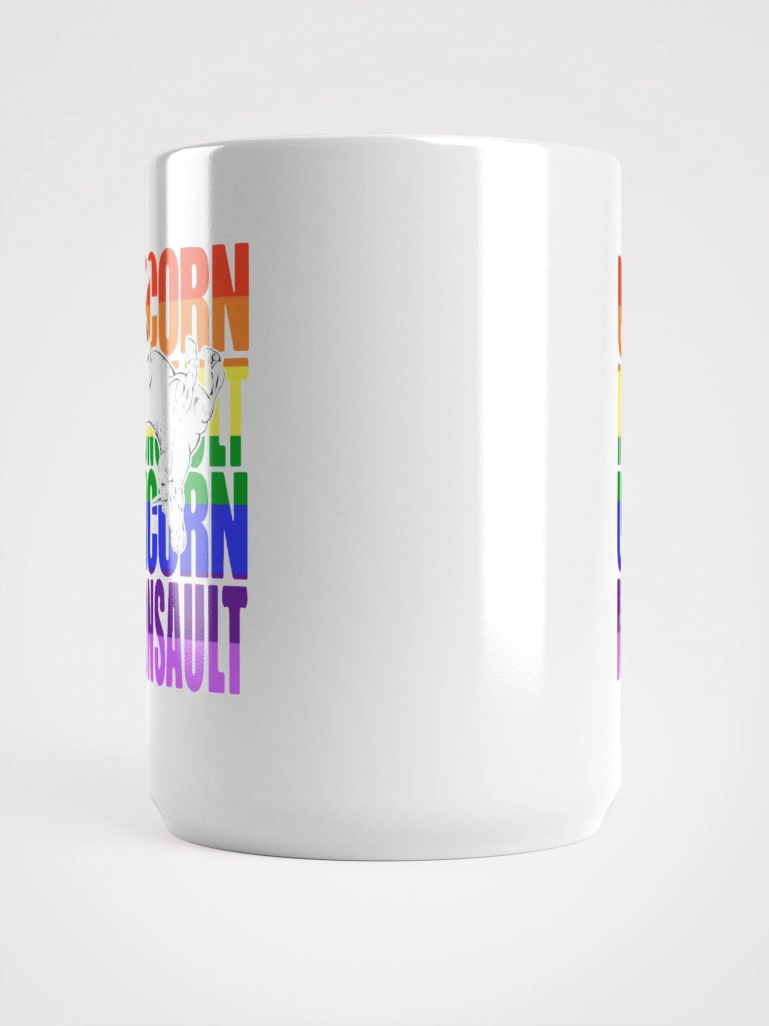 Unicorn Moonsault rainbow mug product image (5)