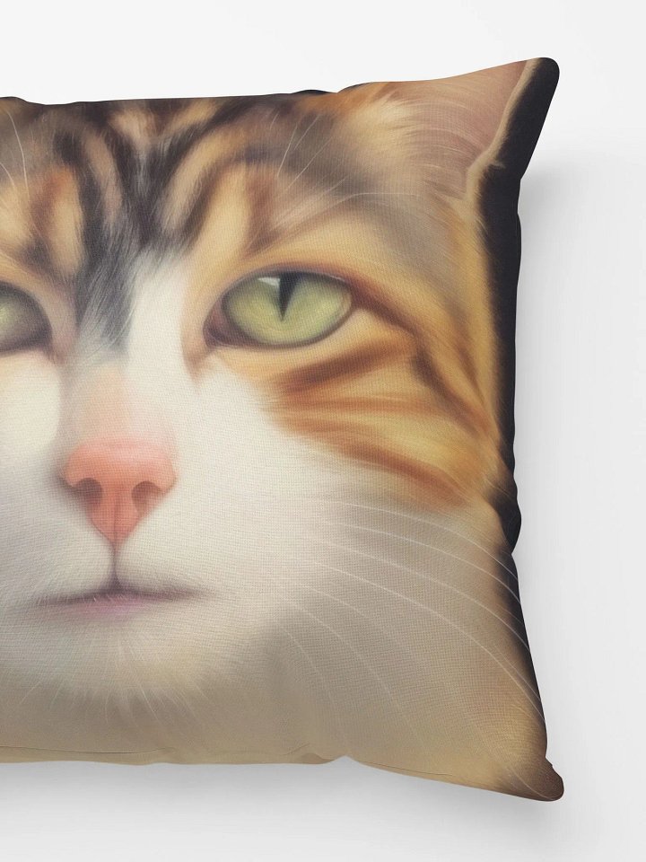 Pillow with Cat Portrait product image (4)