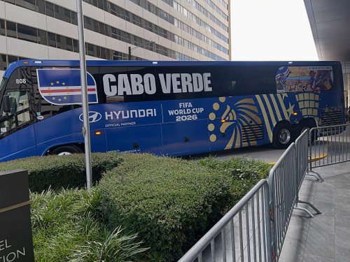Cabo Verde bus is ready go! They’re headed to now called Houston Stadium to take on Saudi Arabia and hopefully get through to...
