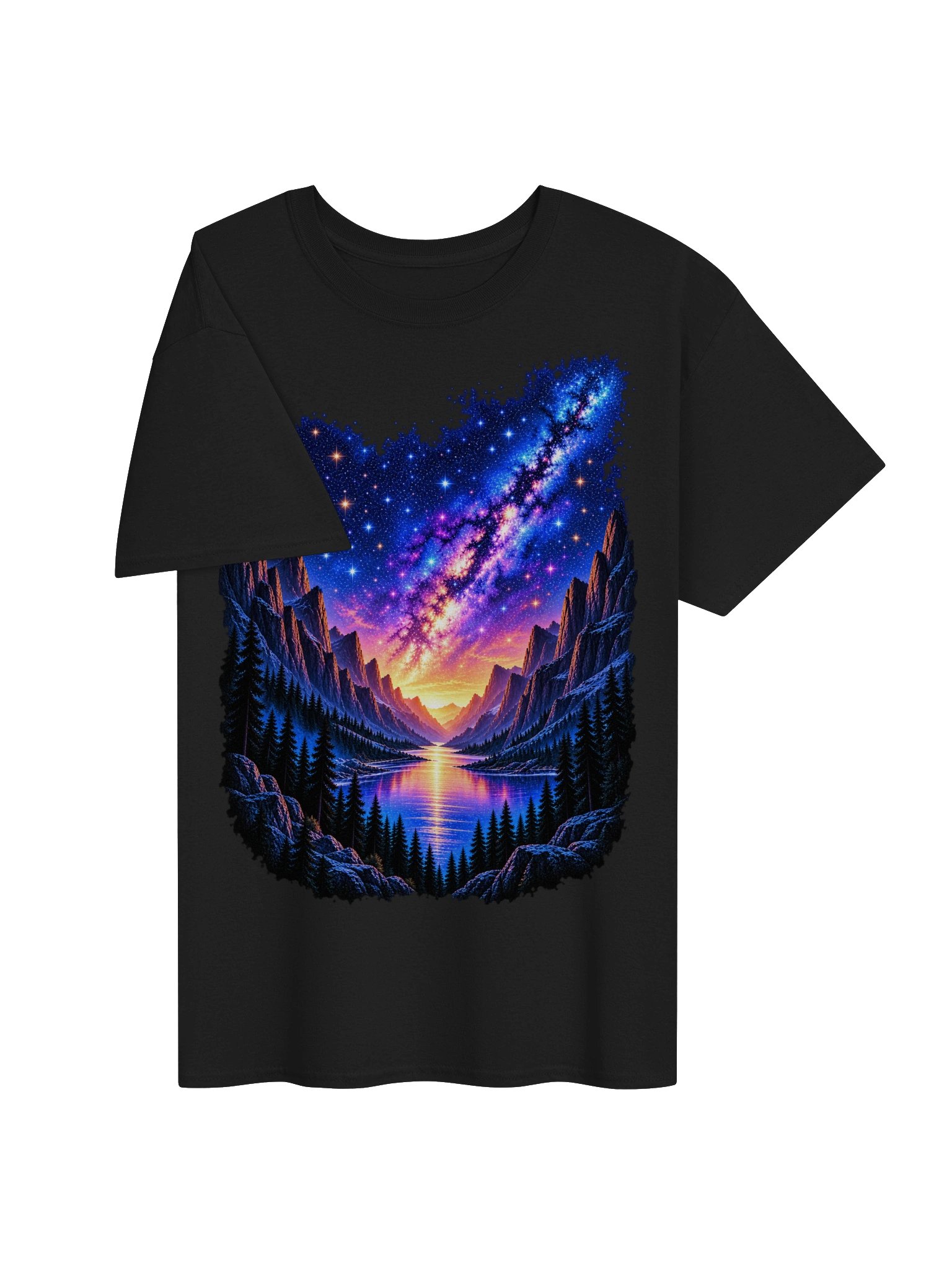 Beyond the Horizon — Cosmic Valley Tee product image (3)