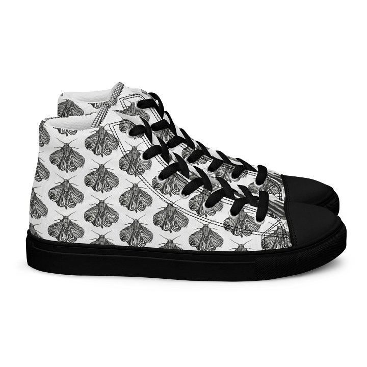 Moth - Women's High Top Canvas Shoes product image (2)
