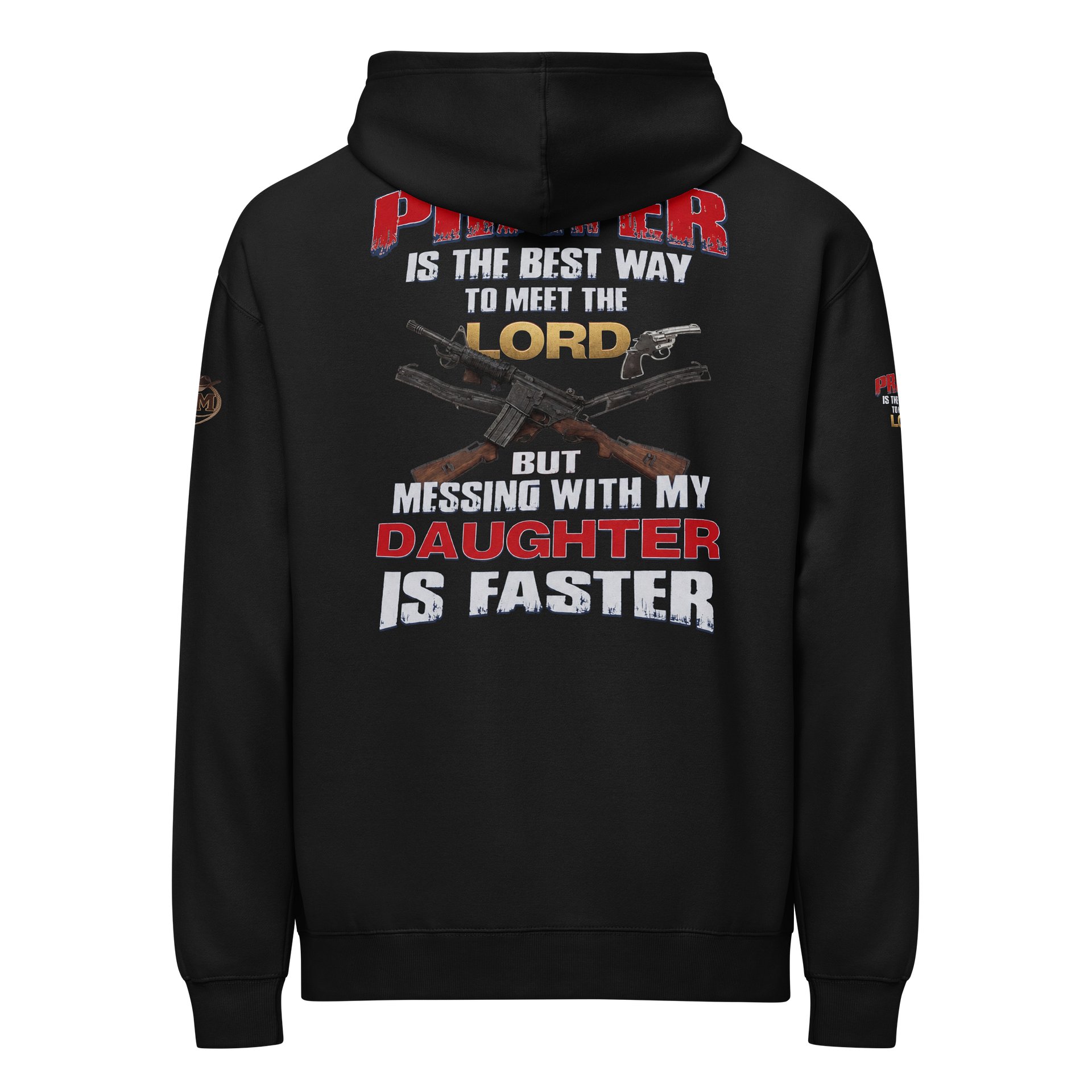 Country Dad Warning Label Hoodie product image (1)