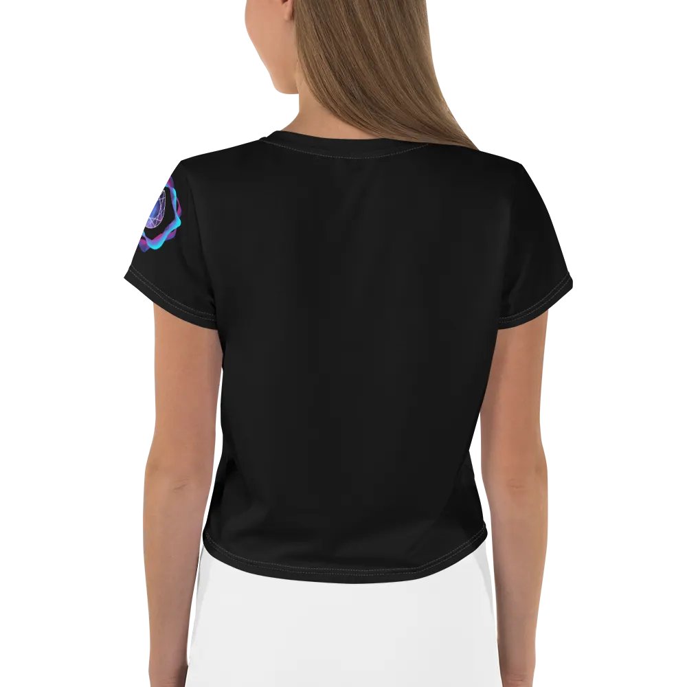 Galactic Waves Cropped T-Shirt product image (3)