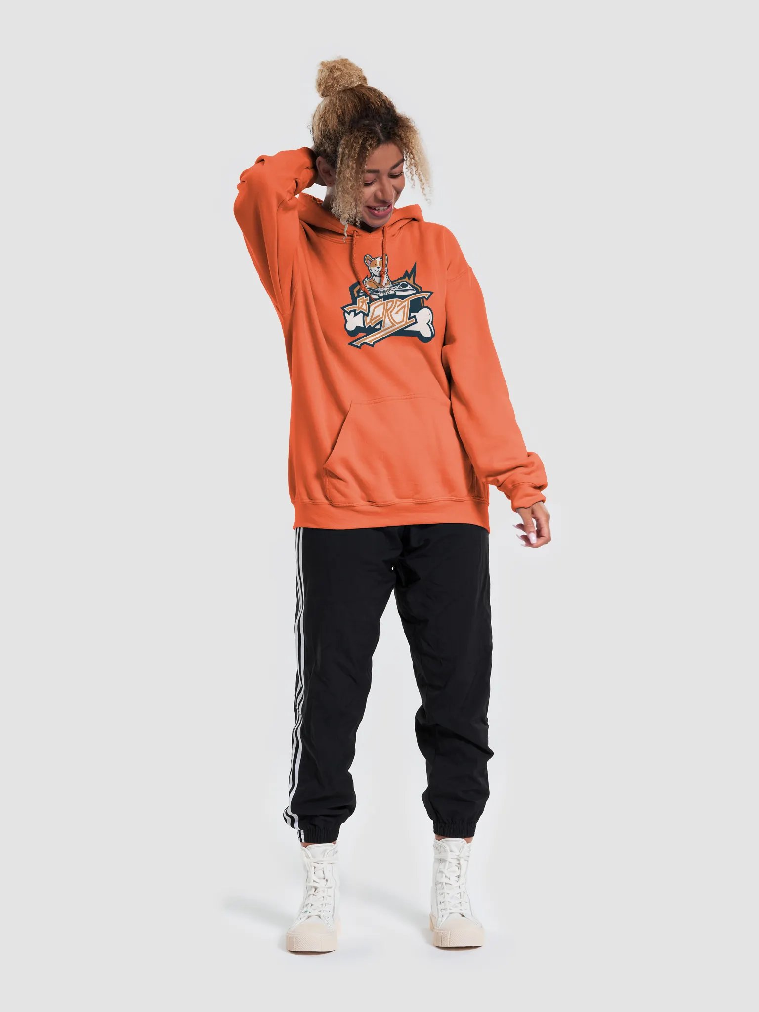 DJ CORGI unisex hoodie product image (5)