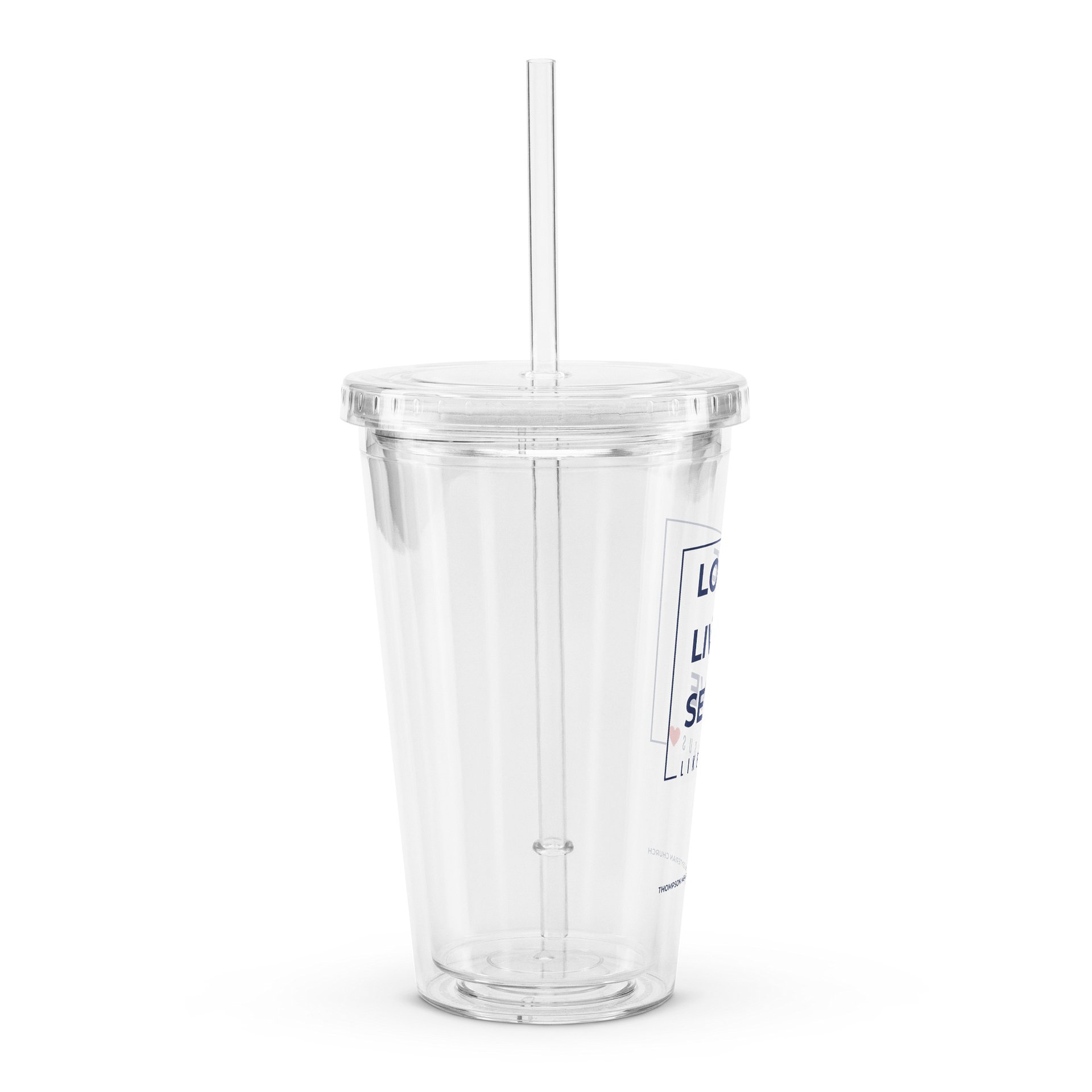 Love. Live. Serve. Like Jesus 16oz. Plastic Tumbler product image (3)