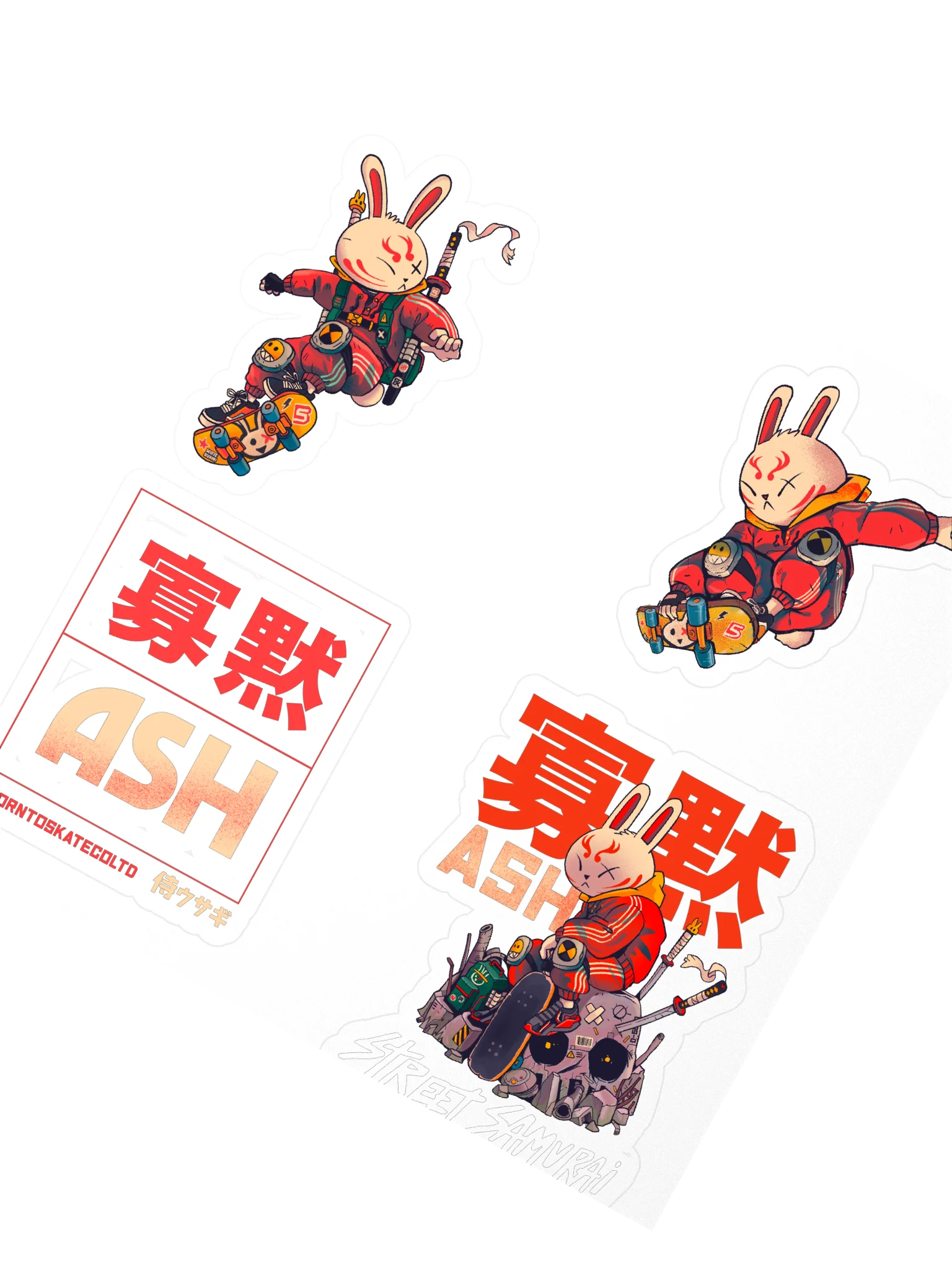 Silent Ash Sticker Sheet product image (2)