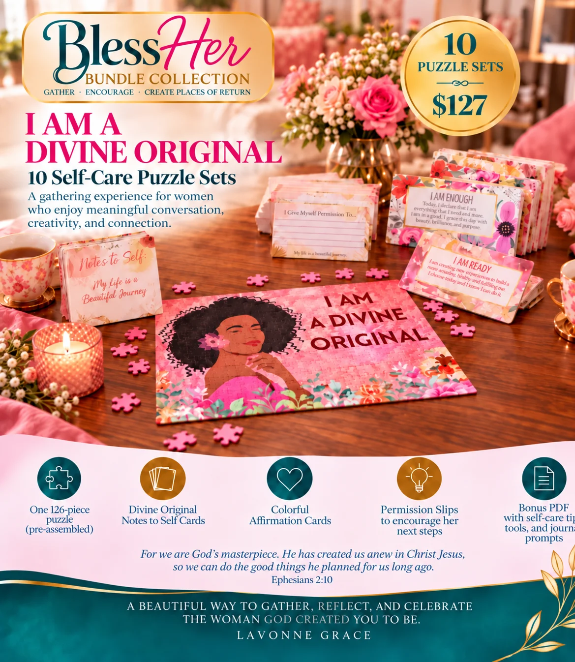 Bless Her Bundle: I Am a Divine Origin Puzzle product image (1)