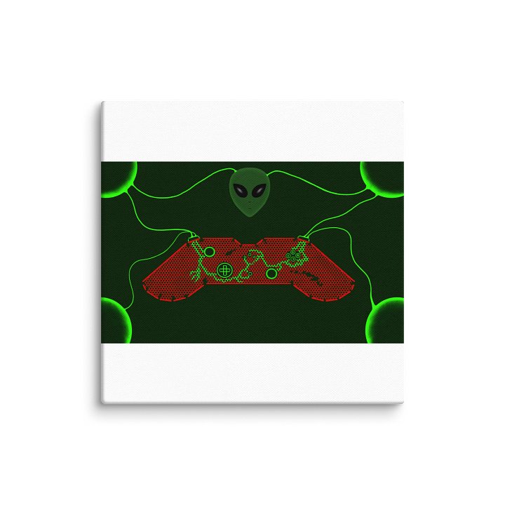 Alien Gamer Blank Canvas Masterpieces product image (16)