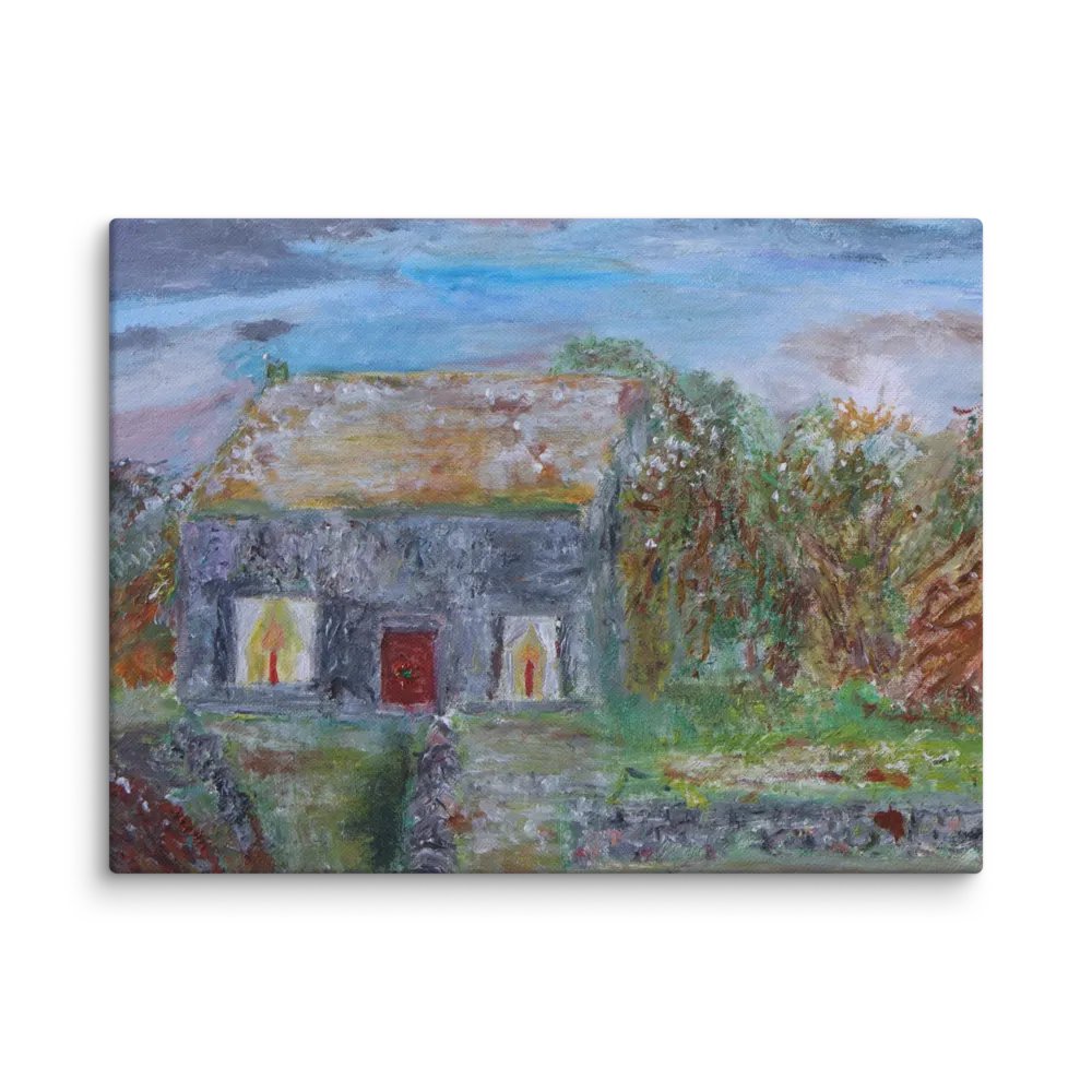 Winter Cottage West of Ireland 9 X 12 product image (1)