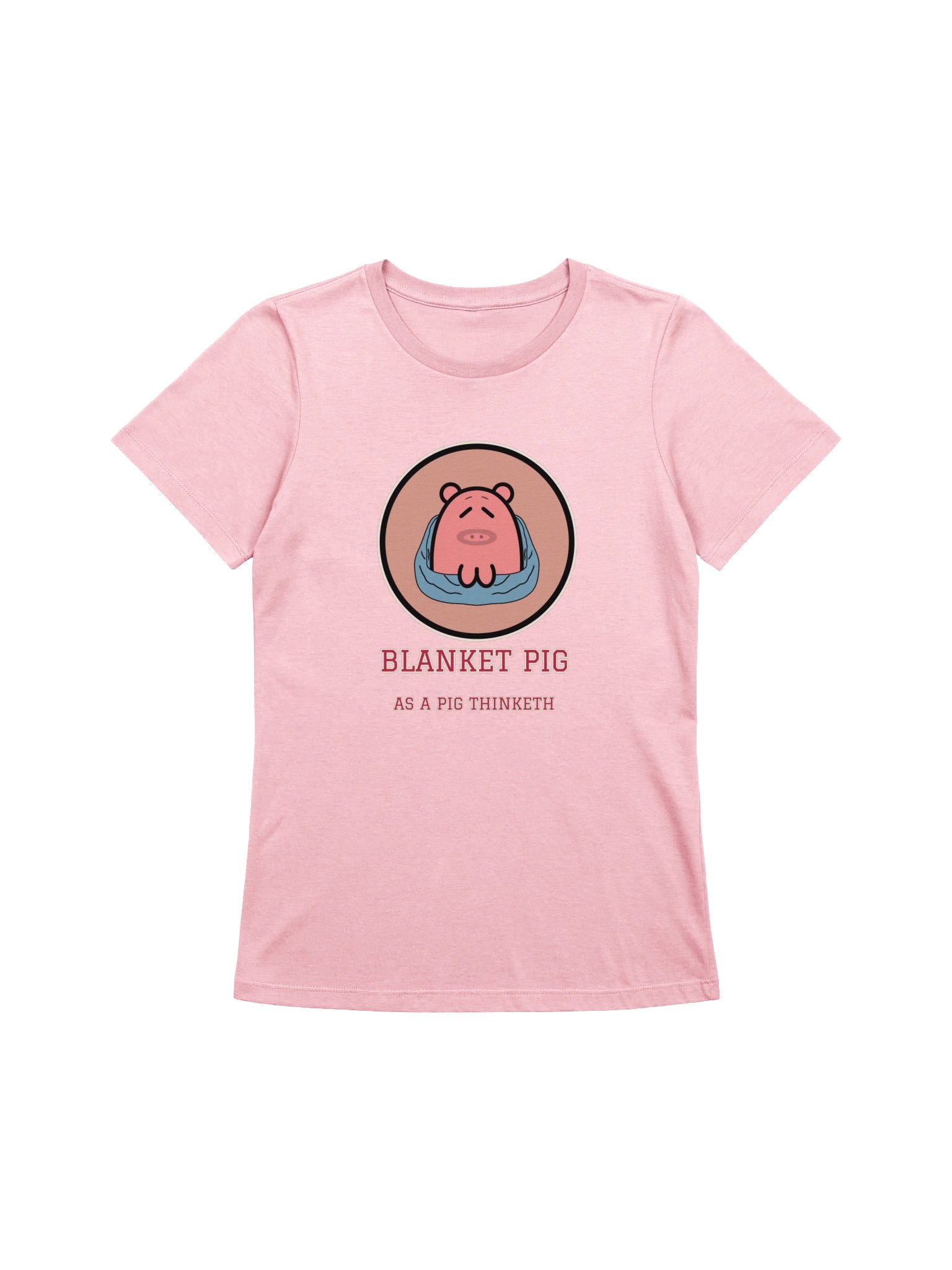 Blanket Pig Women's Tee | As a Pig Thinketh product image (1)