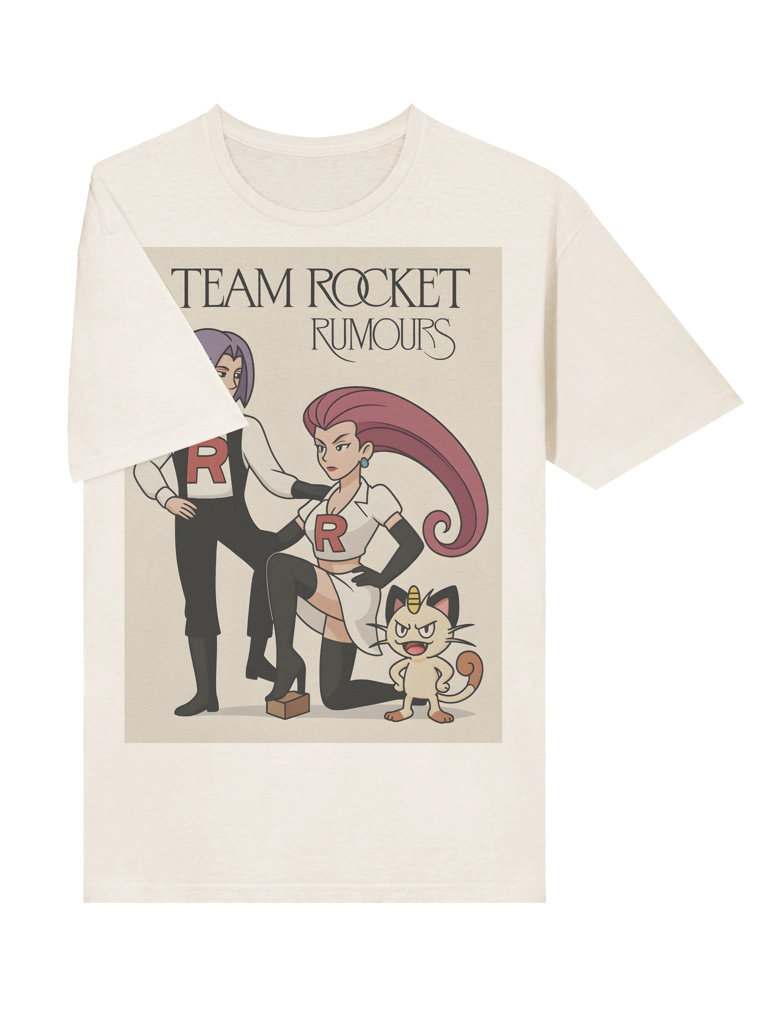 Team Rocket "Rumours" Album Cover Parody – Jessie, James & Meowth Pokémon Mashup product image (5)