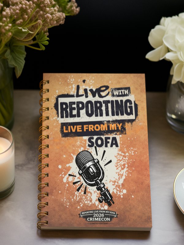 CrimeCon 2026 Sofa Squad Notes Journal product image (4)