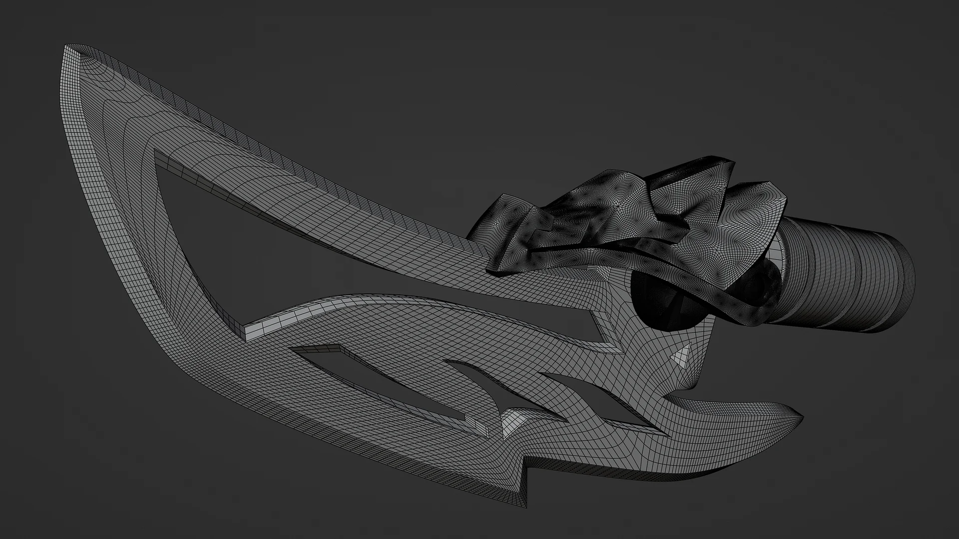 Ninjago Jade Blade - 3D printable model files product image (9)