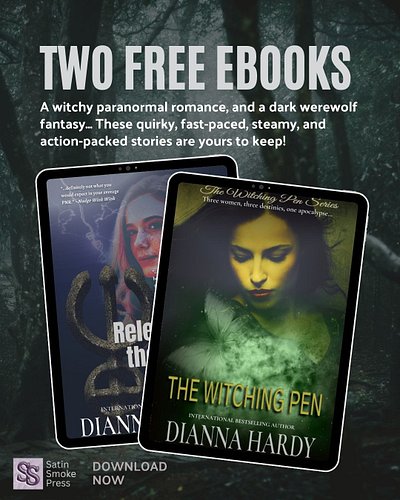 A witchy paranormal romance, and a dark werewolf fantasy... These quirky, fast-paced, steamy, and action-packed stories are y...