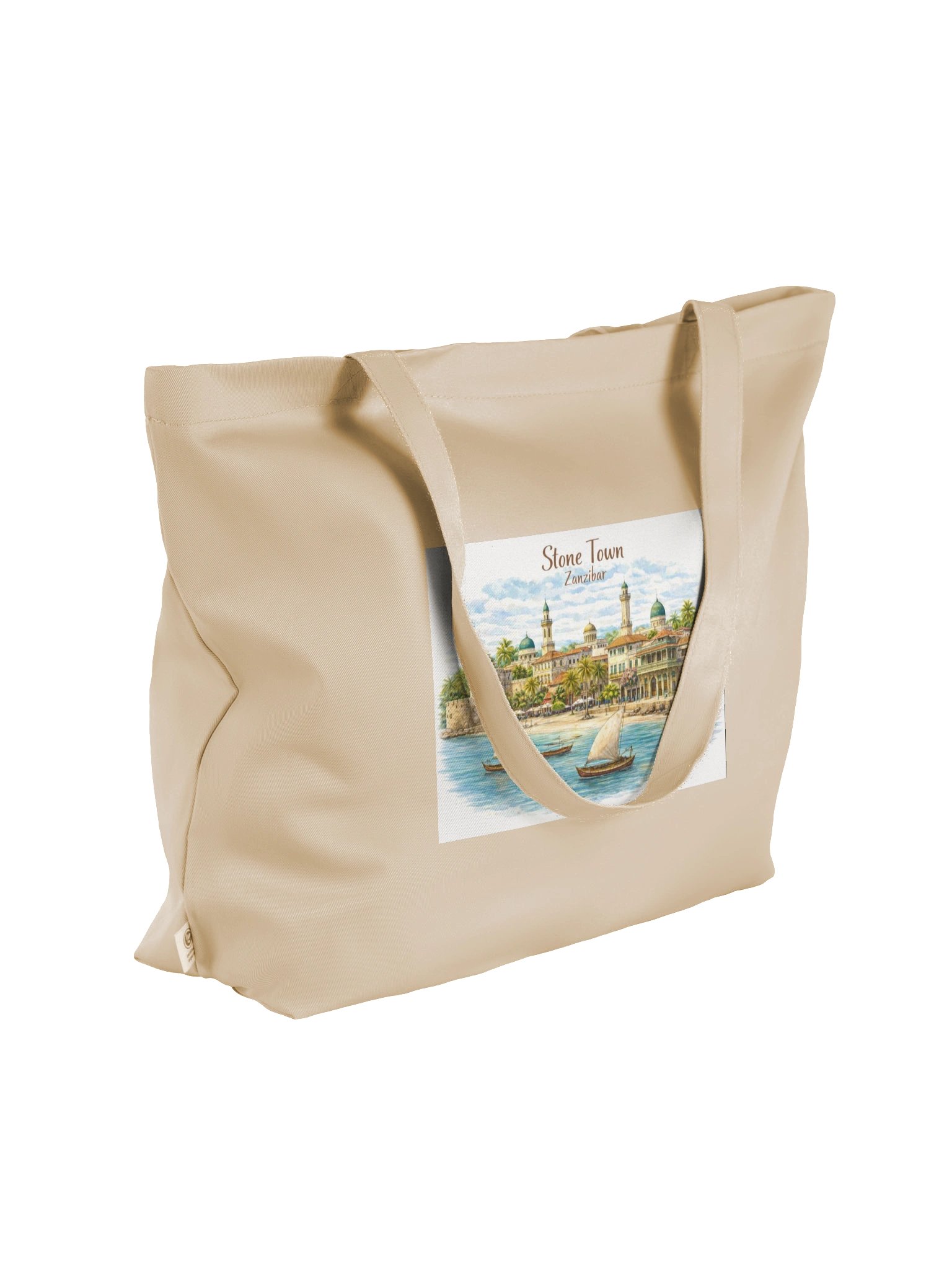 Stone Town Tides & Time Watercolour Tote product image (8)