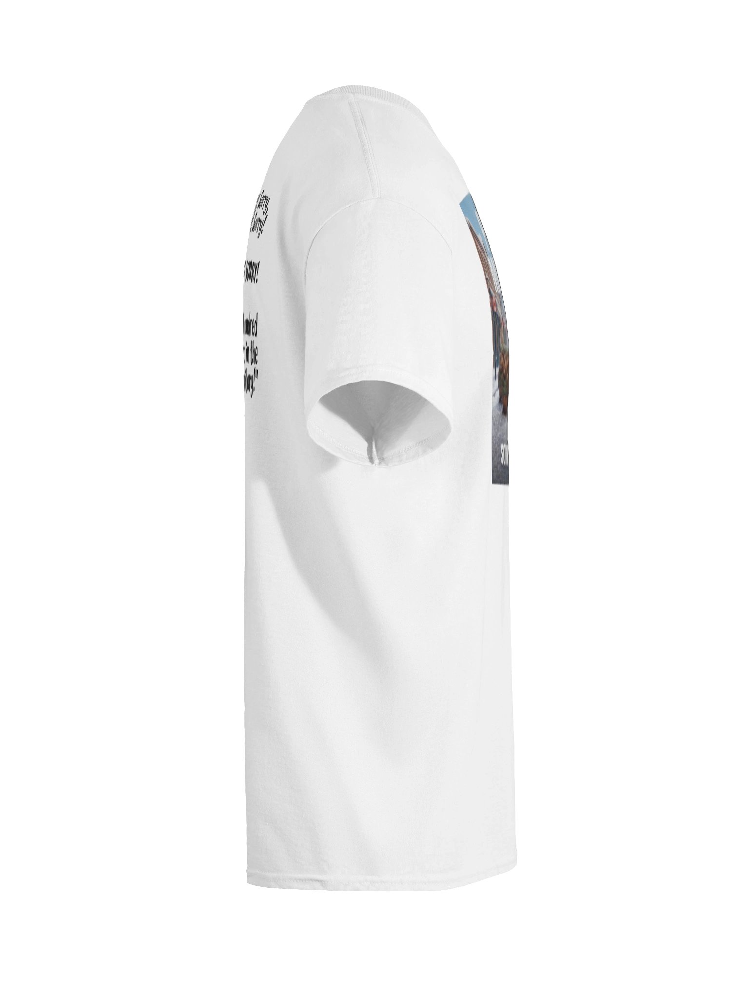 Polite Mode: Off | Command Center Heavyweight Tee (White) product image (12)