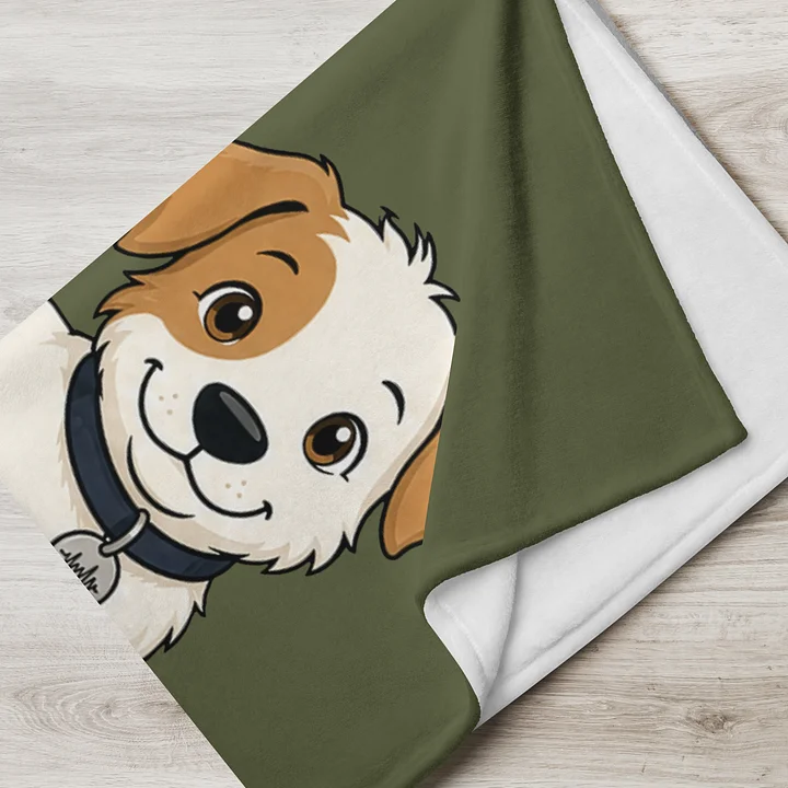 Sonance Dog Throw Blanket (Stand) Saratoga Green product image (2)