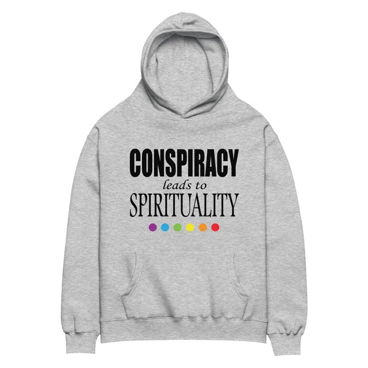 Conspiracy Leads To Spirituality - Unisex Premium Oversized Hoodie product image (2)