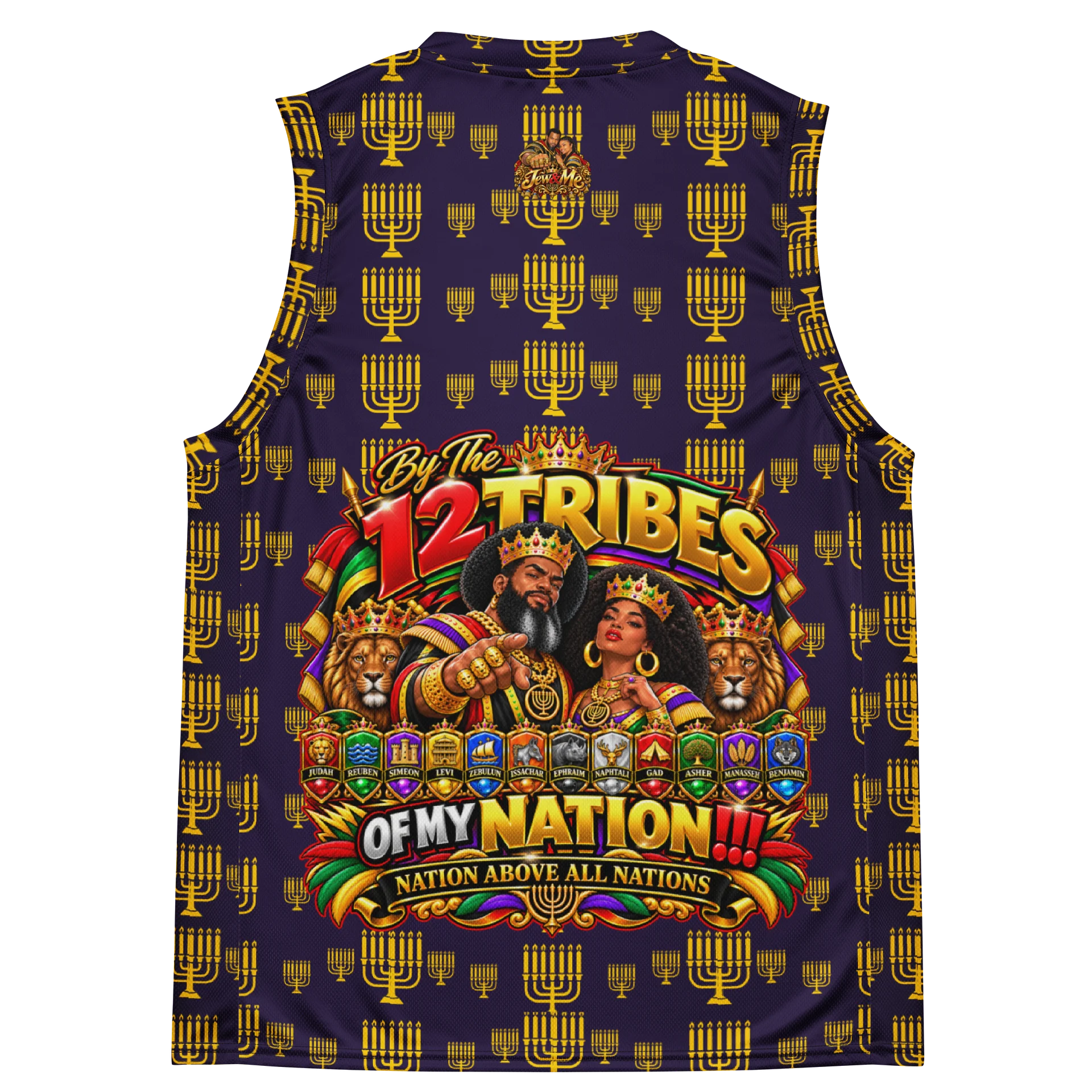 12 Spots Taken Basketball Jersey Purple product image (4)