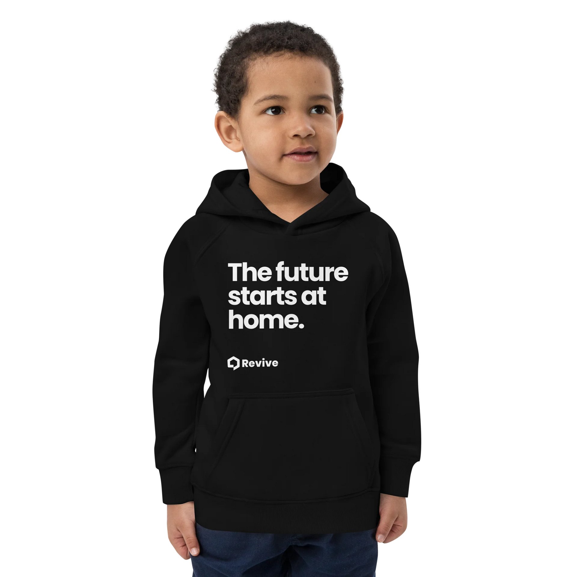 Home Library Kids Eco Hoodie product image (1)
