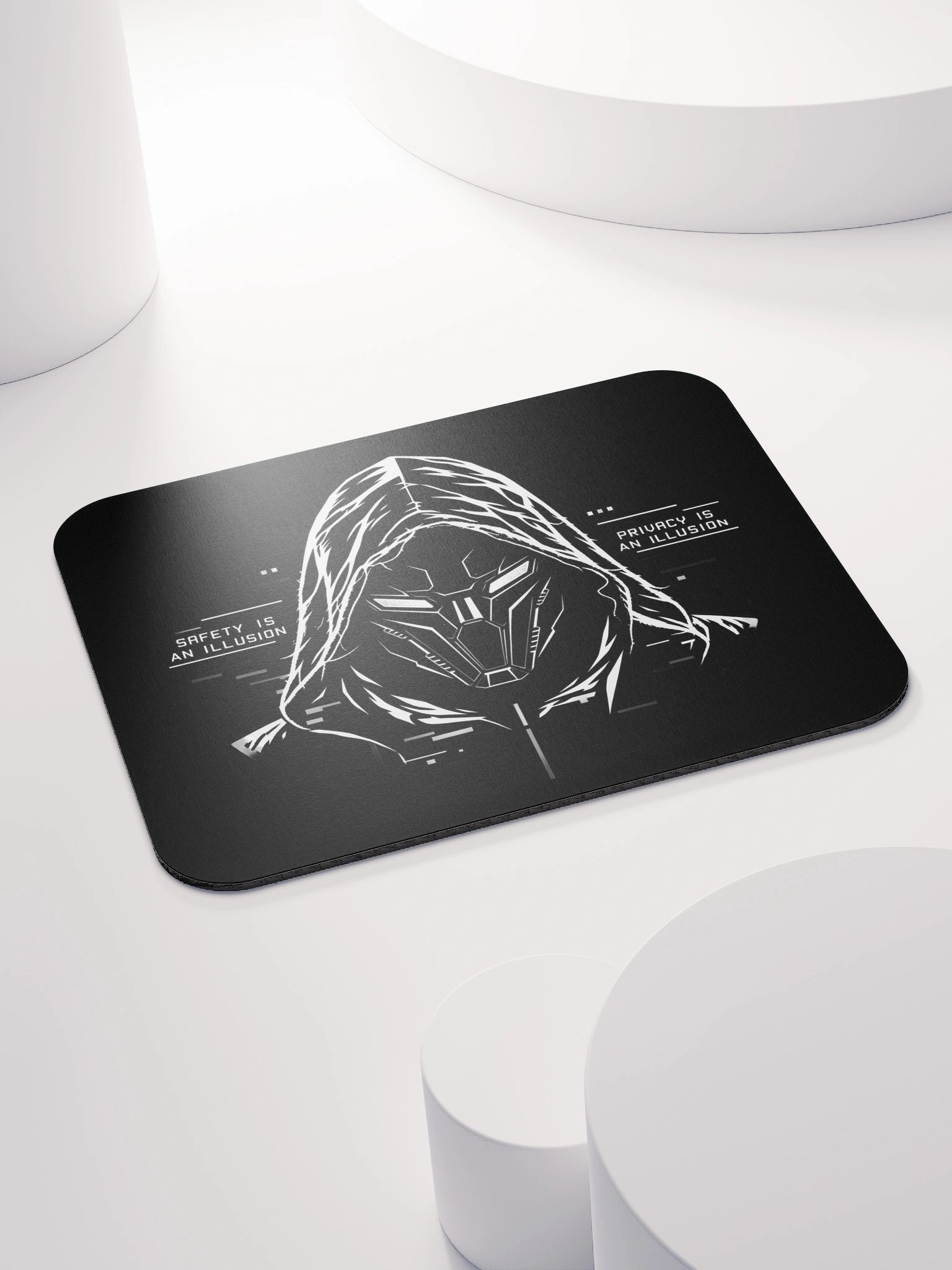 GS Black and White Mouse Pad. product image (4)