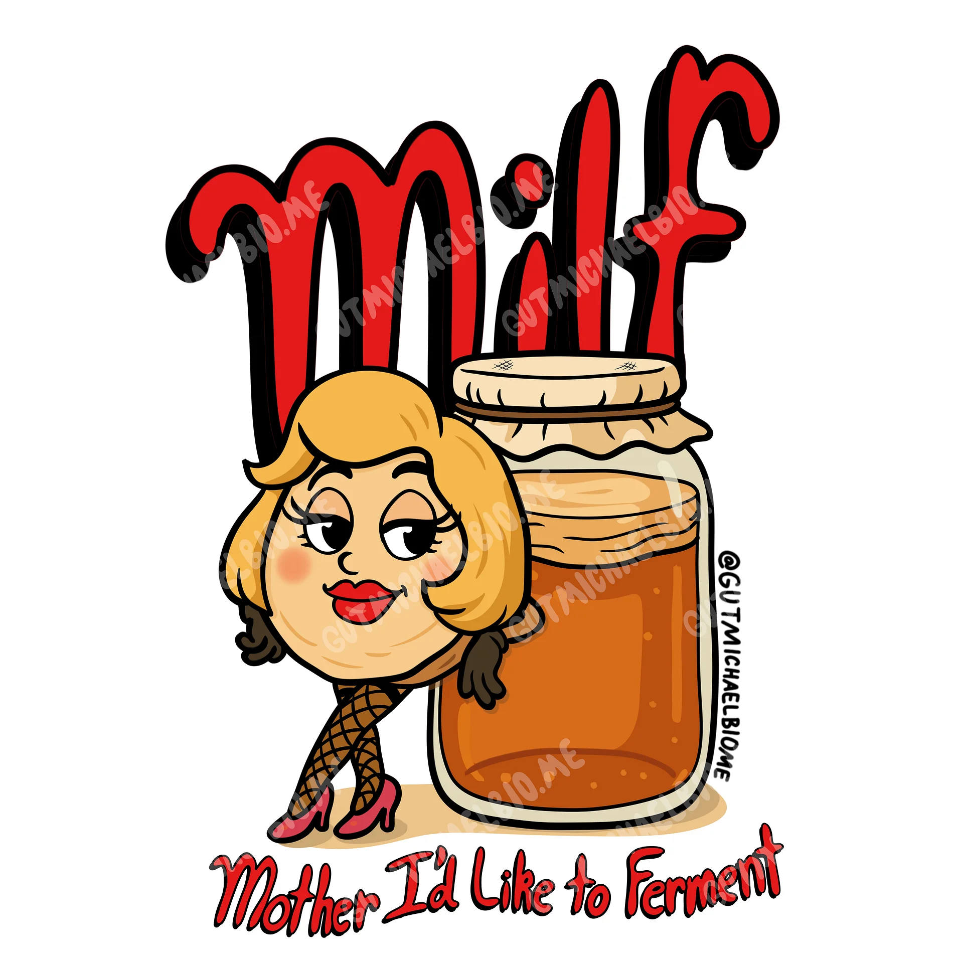 Mother I'd Like to Ferment Sticker product image (1)