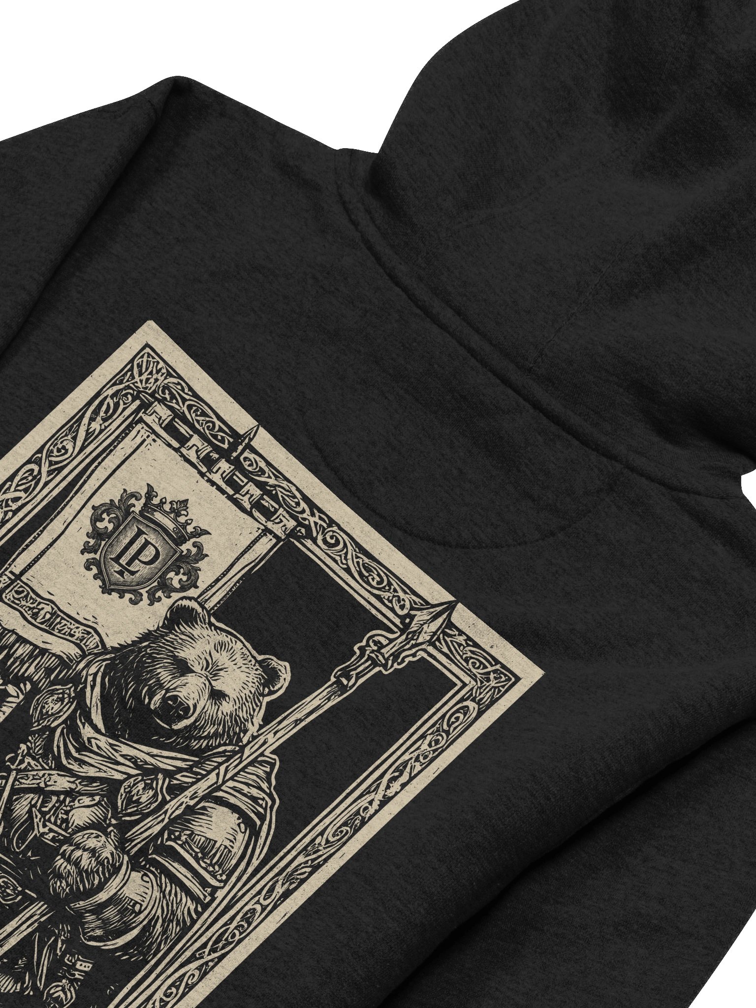 Bear Paladin – Knighted Creatures Hoodie product image (2)