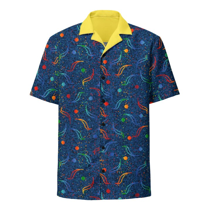 Bus Seat Pattern Hawaiian Shirt product image (2)
