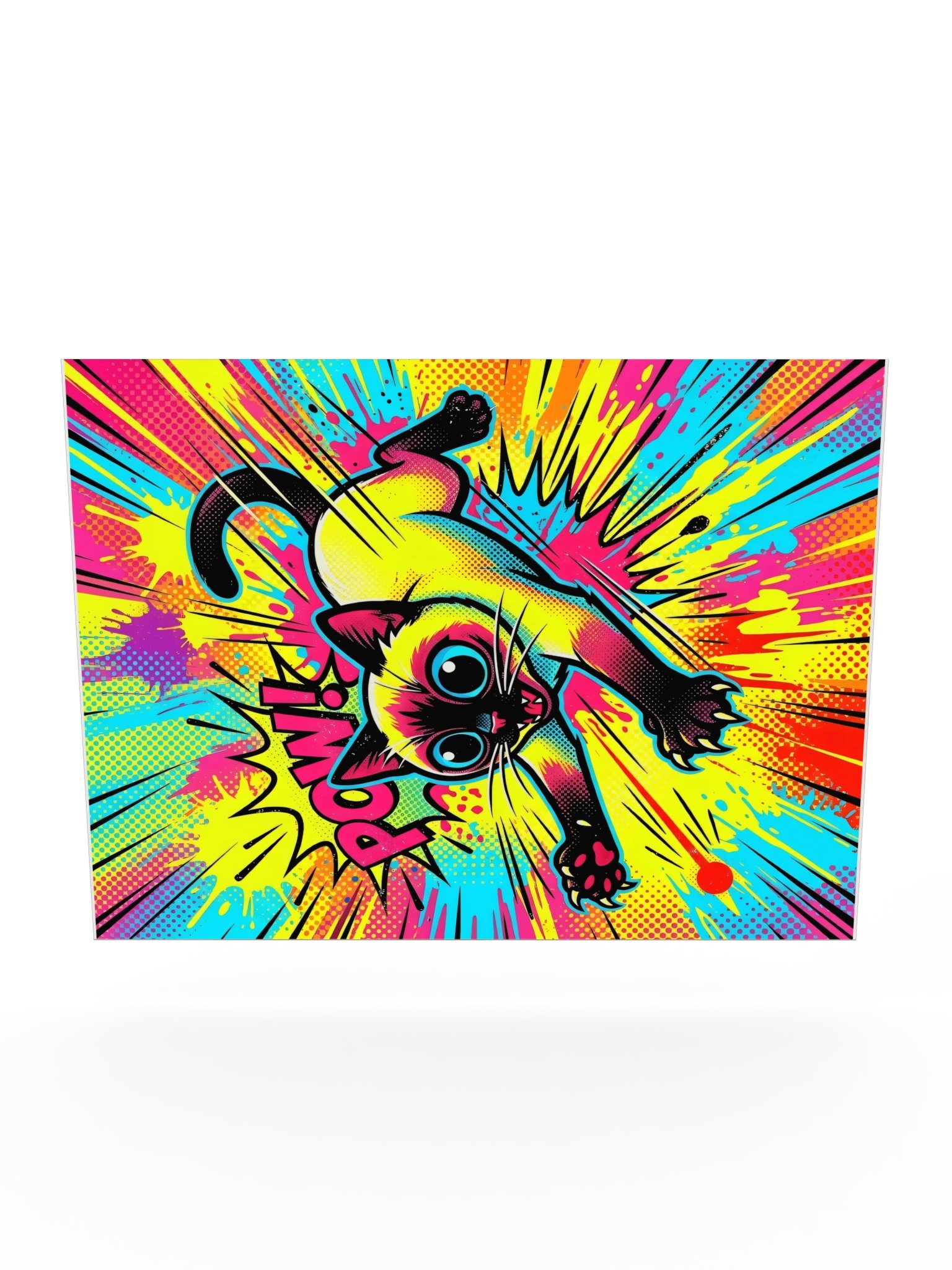 Laser Chase Siamese Poster product image (24)