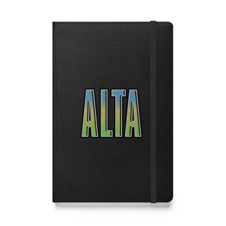 Alta Alberta Vibrant Striped Hardcover Notebook product image (1)