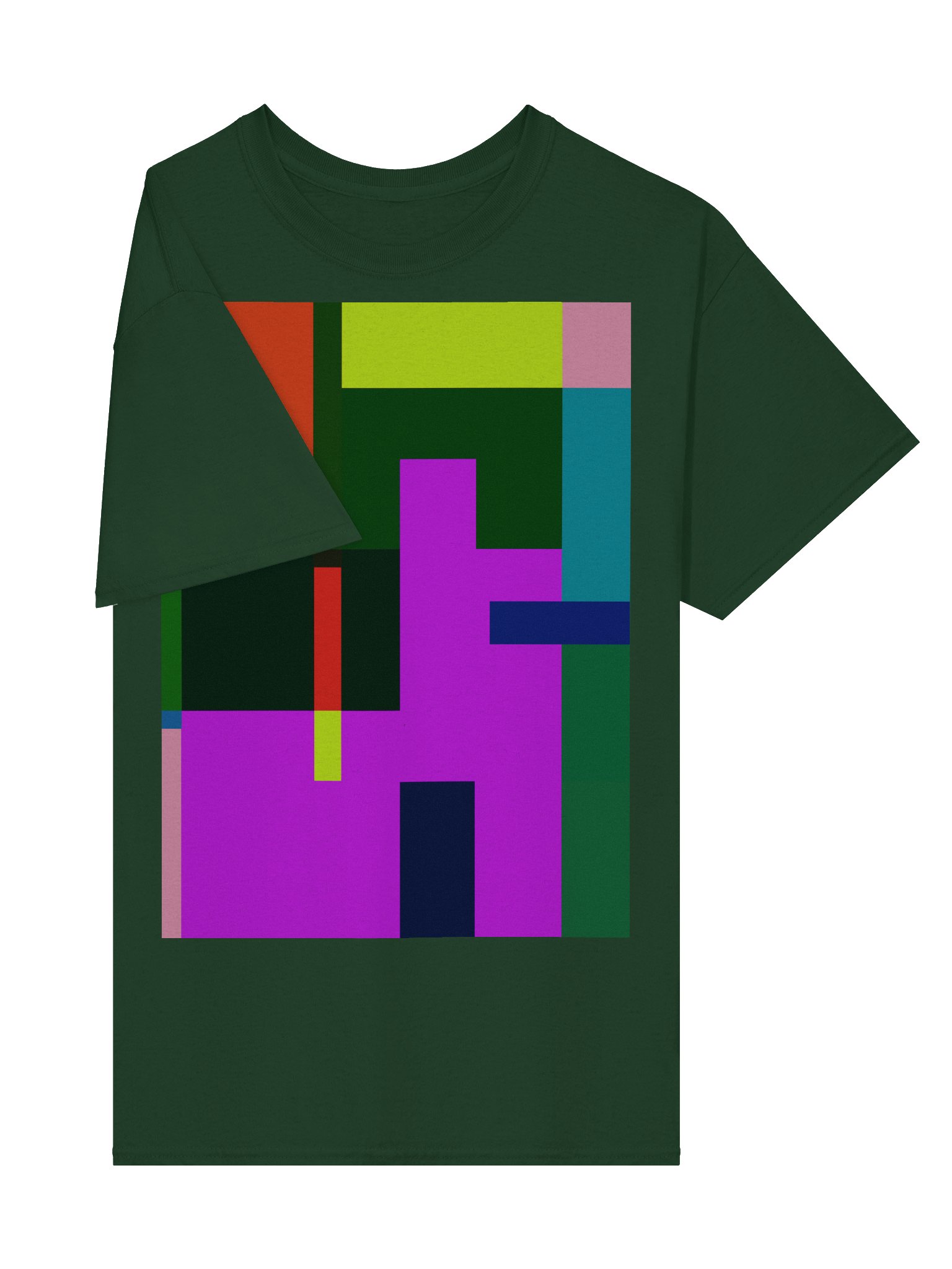 Vibrant Geometry Unisex Tee product image (4)