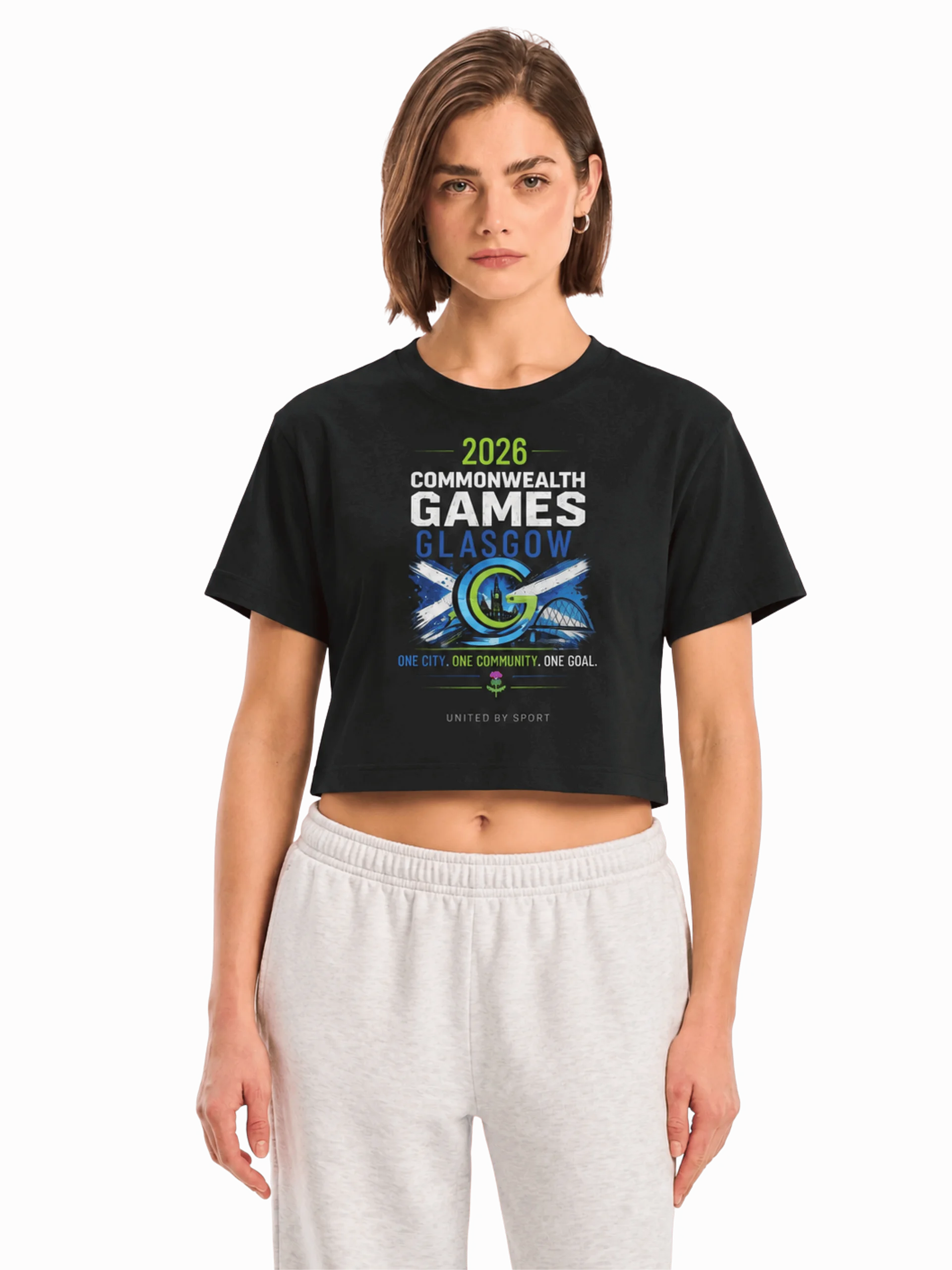 Commonwealth Games 2026 Crop Top Graphic product image (1)