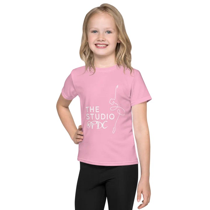 Kids T-Shirt | Pink with White Logo product image (1)