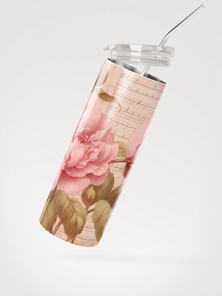 Musical Rose Stainless Steel Tumbler product image (2)