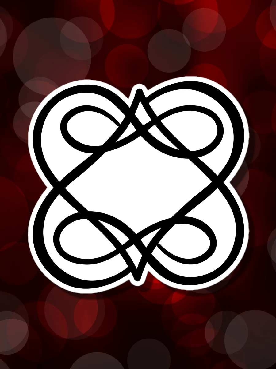 8Y Infinity Knot Sticker product image (1)