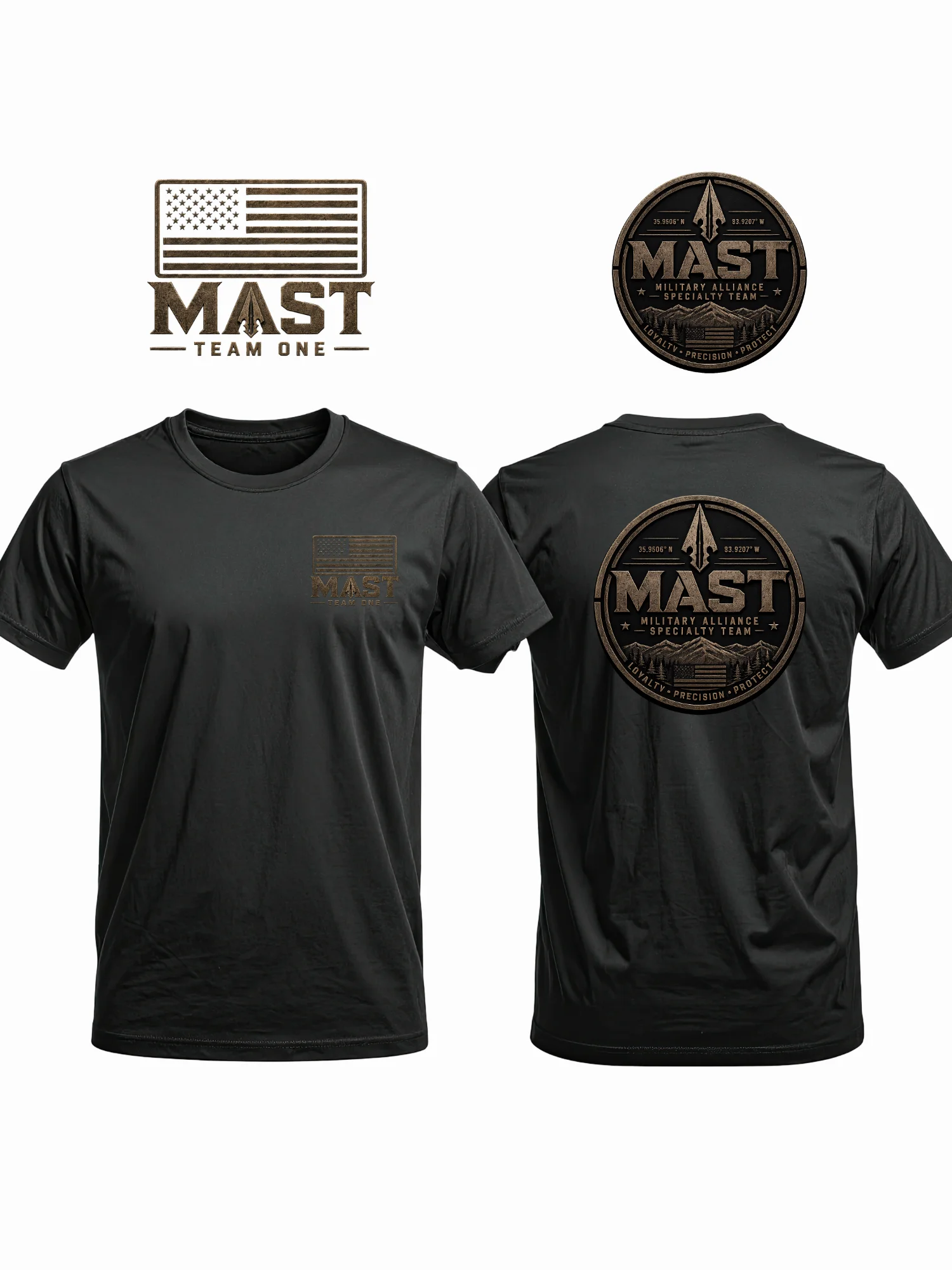 Team One - MAST T-shirt product image (1)