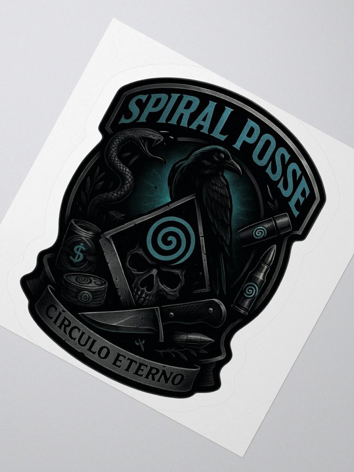 Spiral Posse™ Mark – Vinyl Sticker product image (2)