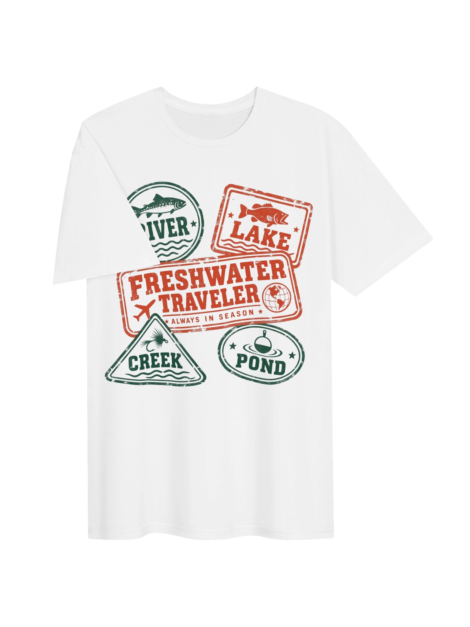 Freshwater Traveler T-Shirt product image (63)