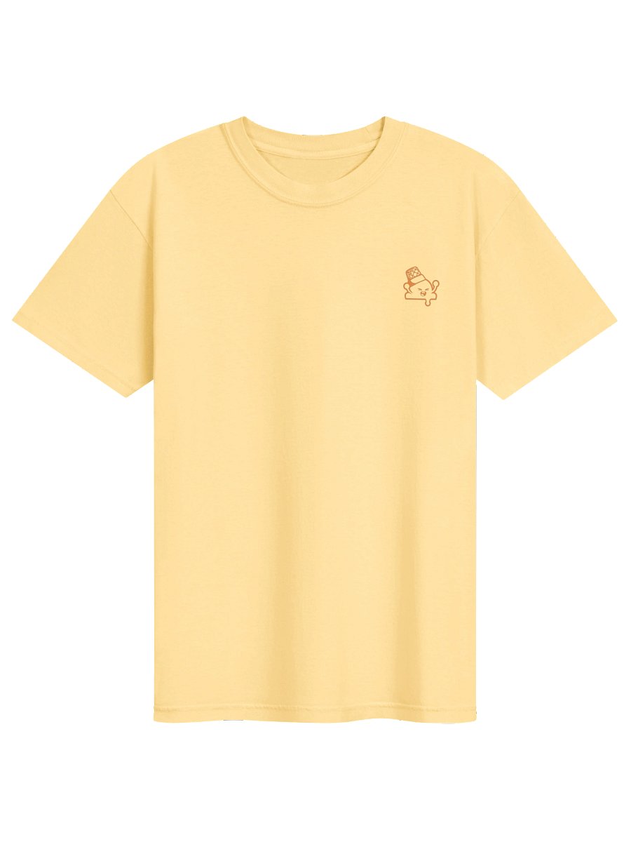 Squinty Orange Logo front, vertical back. product image (1)