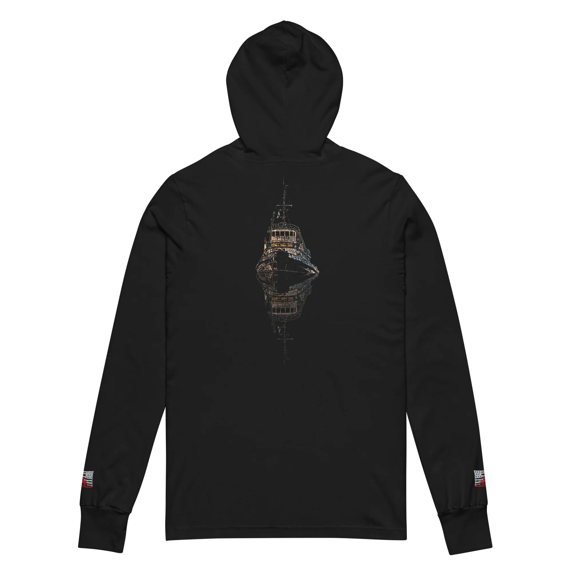 Pacific Falcon & Reflection – Maritime Heritage | Twin Anchor Apparel Engine Room Line product image (6)