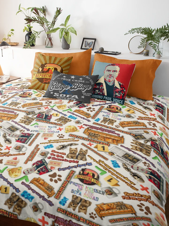 Sofa Squad Paulisms Seamless Pattern Blanket product image (1)