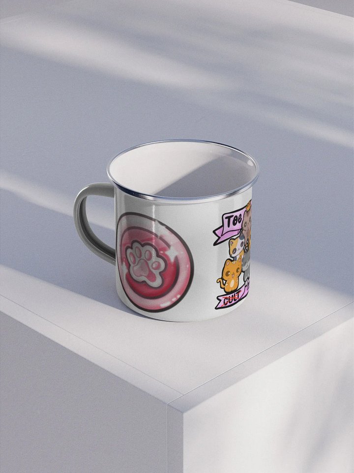 Toe Bean CULTmunity Enamel Mug product image (1)