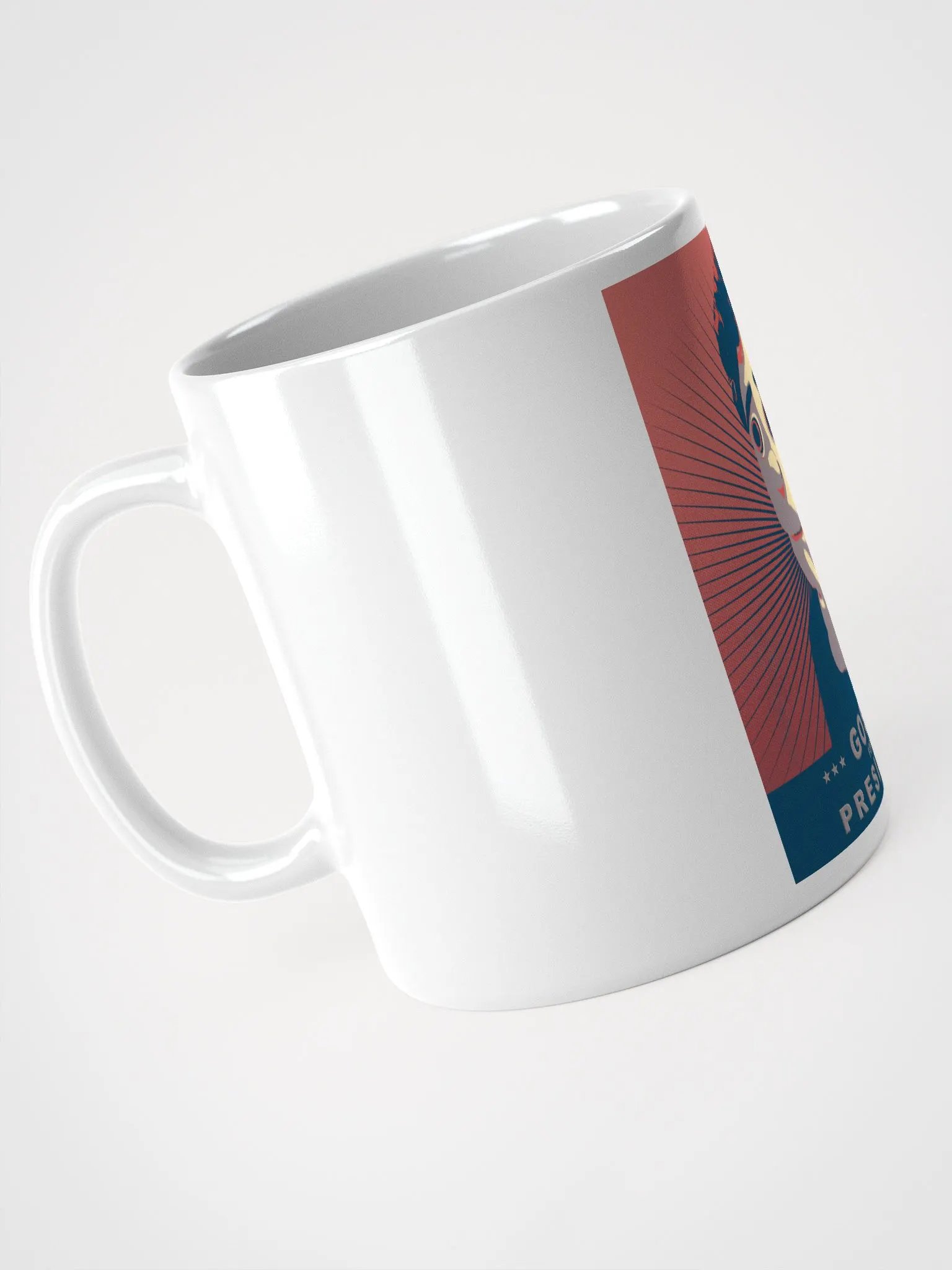 Gosh For President White Glossy Mug product image (8)