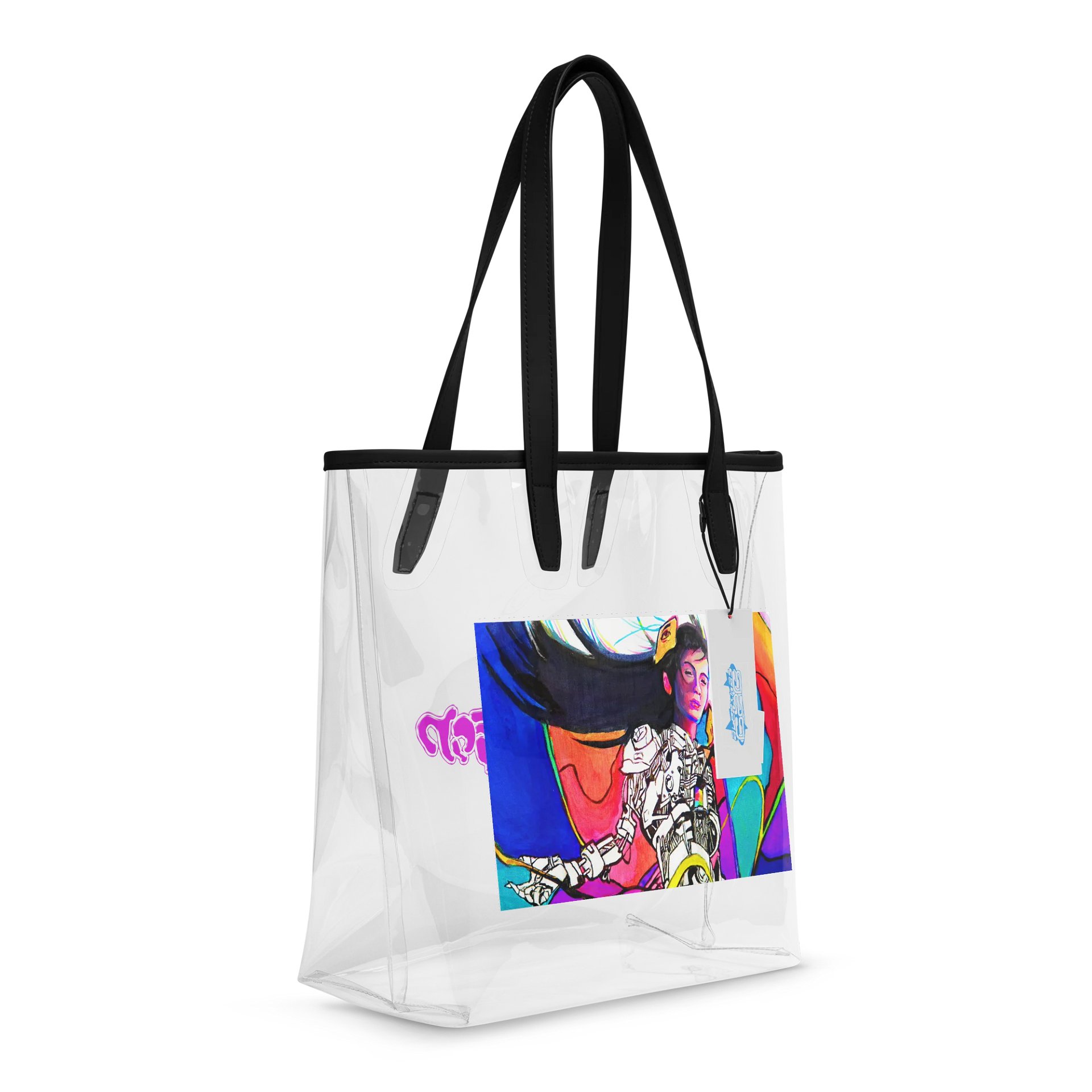 OVERSATURATION - Clear Tote Bag product image (6)